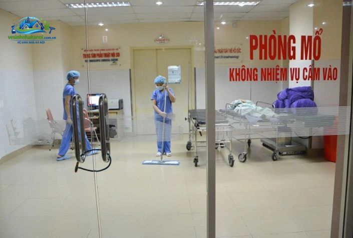 Dịch vụ vệ sinh bệnh viện tại Hà Nội 