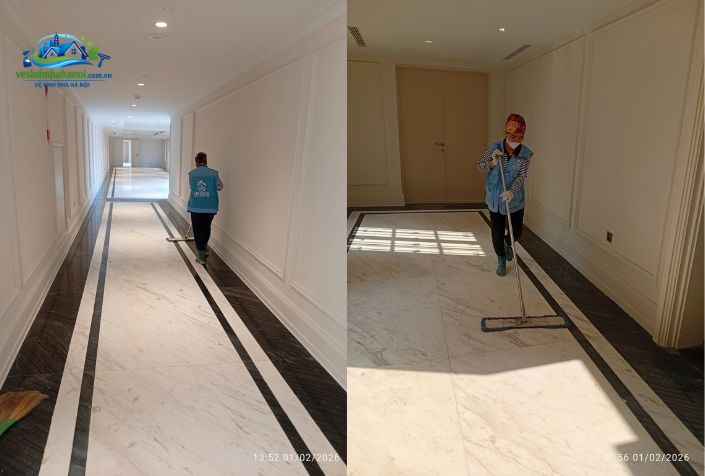 các hạng mục vệ sinh công nghiệp tại quận Thanh Xuân