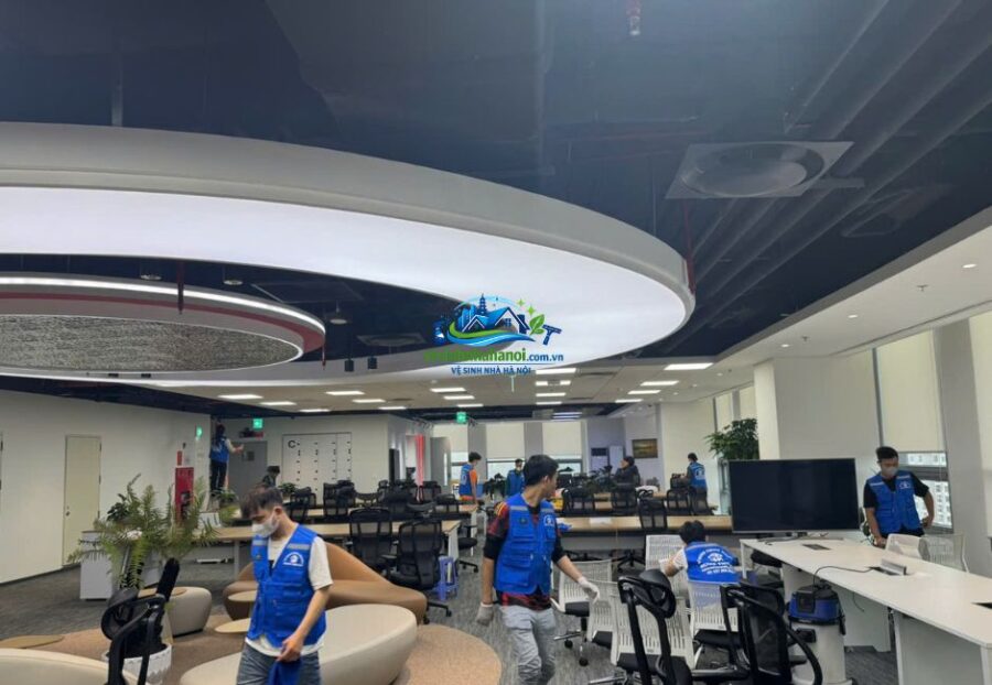 Dịch vụ giặt ghế văn phòng tại Hà Nội