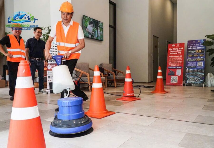 Dịch vụ vệ sinh công nghiệp tại Đông Anh