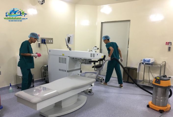 dịch vụ vệ sinh bệnh viện