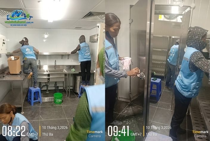 Dịch vụ vệ sinh công nghiệp đống đa gồm những hạng mục nào?