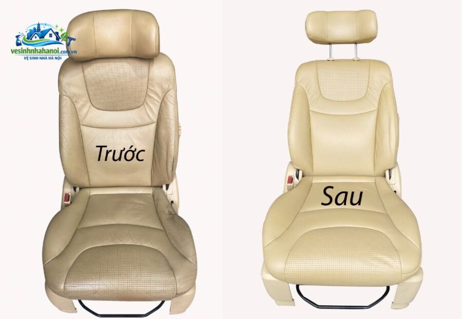 Dịch vụ vệ sinh ghế Da  Ô tô