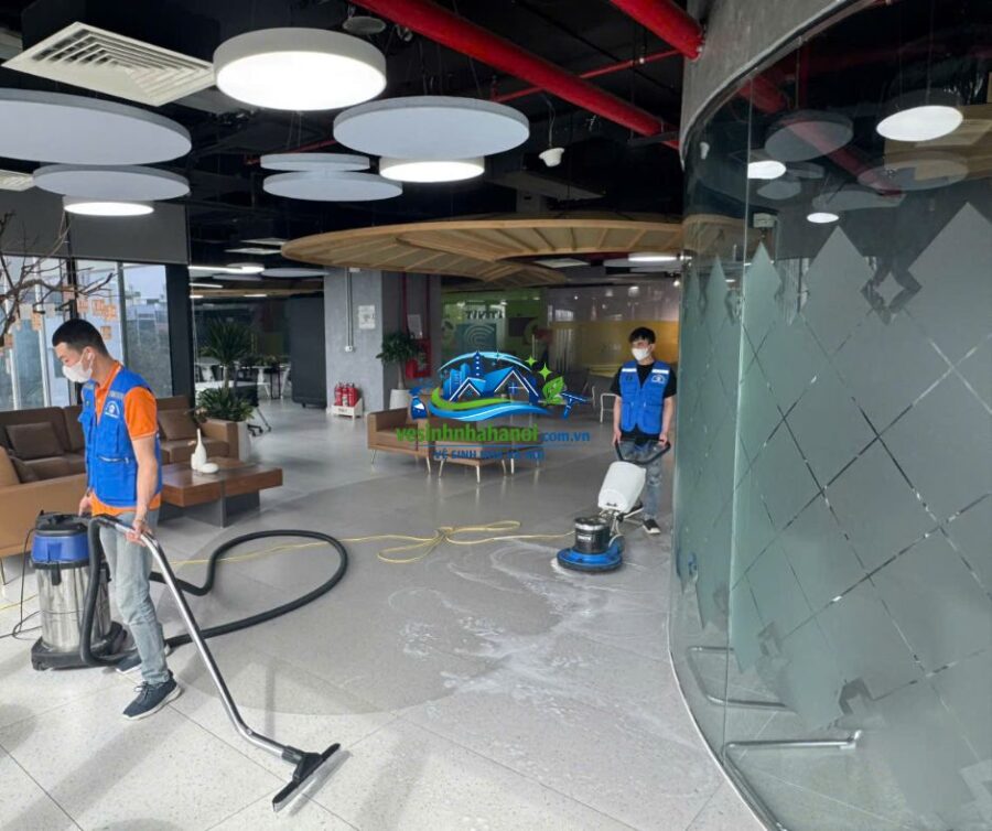 Dịch vụ vệ sinh văn phòng trọn gói tại Hà Nội