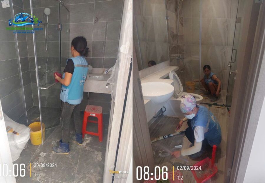 dọn vệ sinh căn hộ chung cư