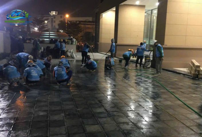 dọn vệ sinh công nghiệp cầu giấy