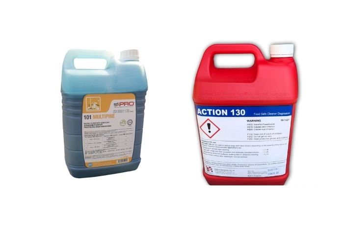 Dung dịch hóa chất làm vệ sinh nhà cửa