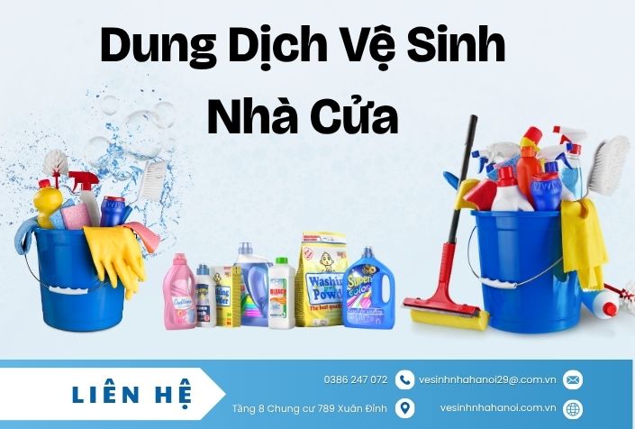 dung dịch vệ sinh nhà cửa