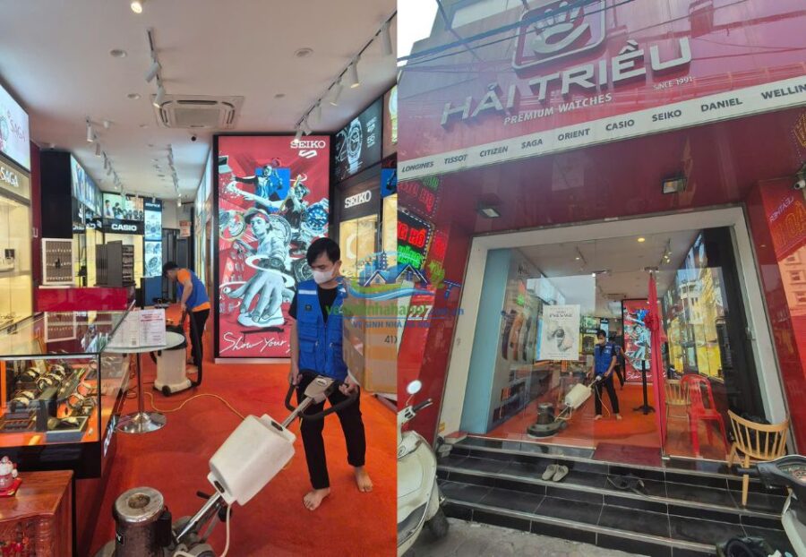 Giặt thảm trải sàn tại Đống Đa