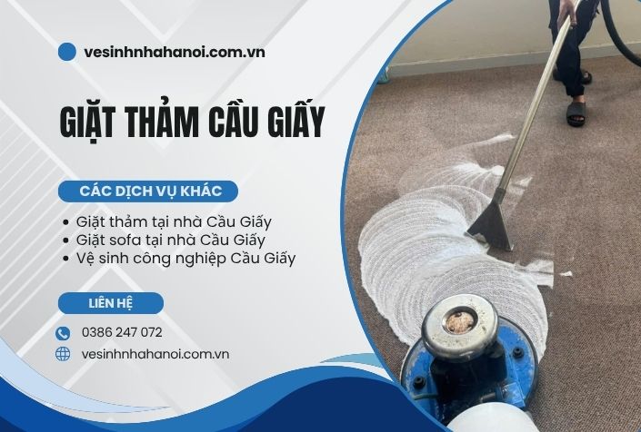 Giặt thảm Cầu Giấy