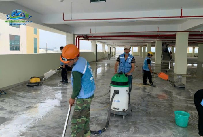 Hướng dẫn cách vệ sinh sàn sau xây dựng