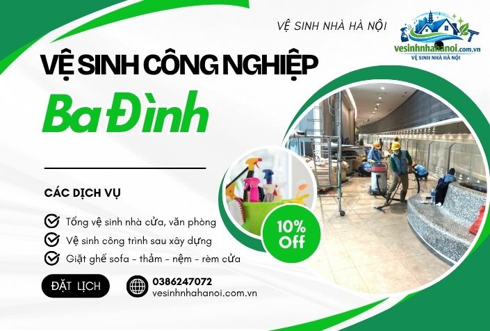 Vệ sinh công nghiệp Ba Đình