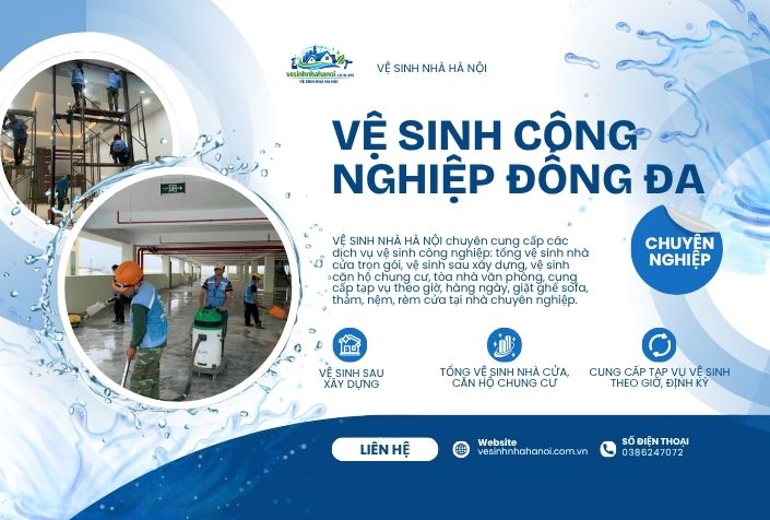 vệ sinh công nghiệp đống đa