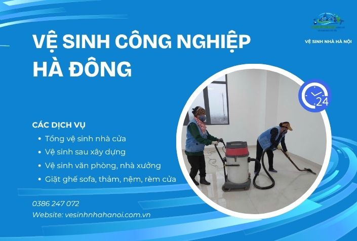 vệ sinh công nghiệp Hà Đông