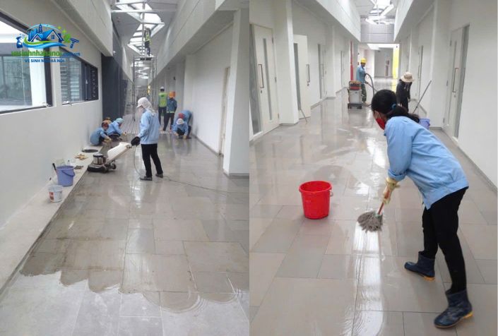 Vệ sinh công nghiệp sau xây dựng, sữa chữa