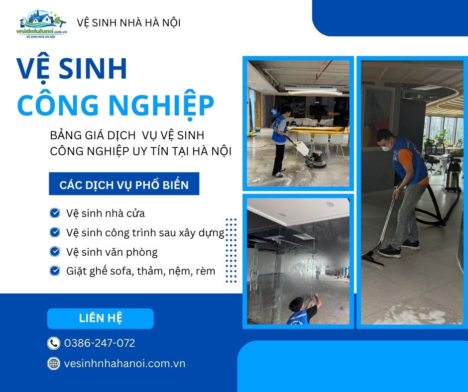 vệ sinh công nghiệp
