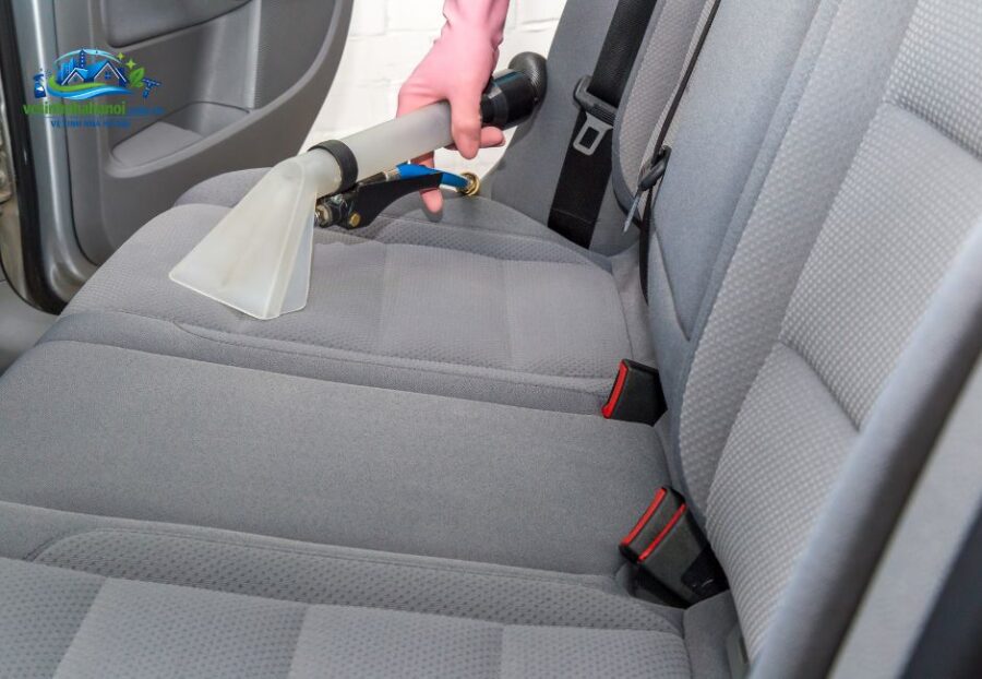 vệ sinh ghế nỉ ô tô