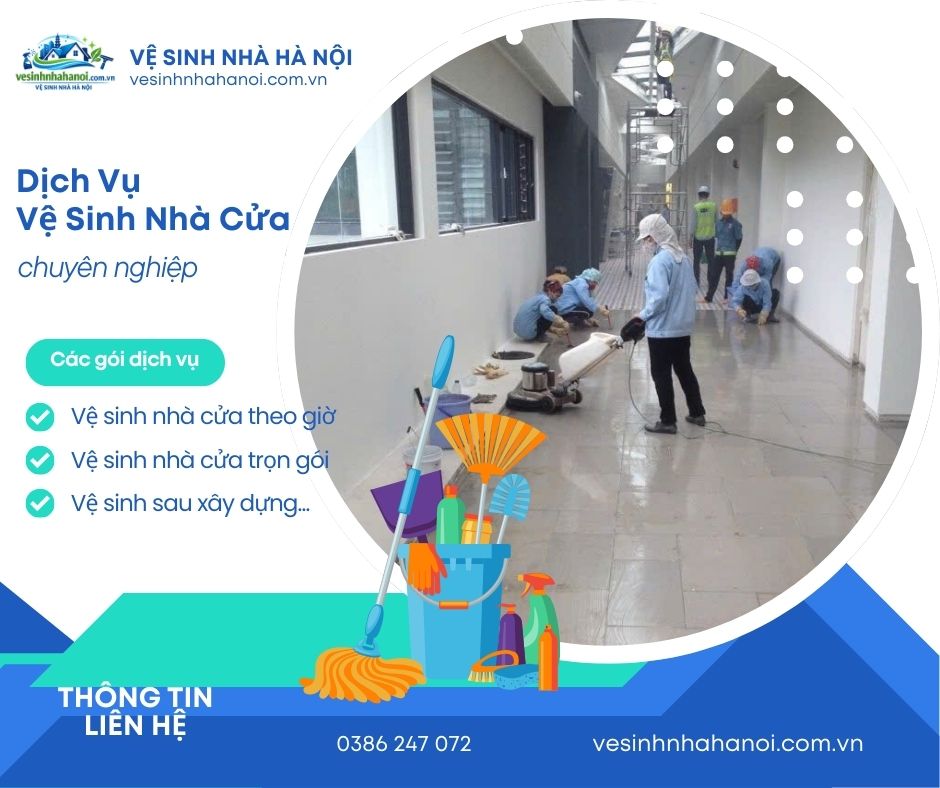 vệ sinh nhà cửa