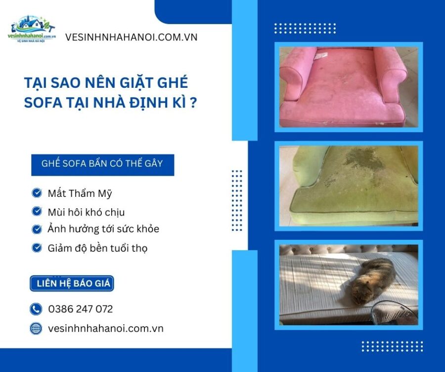 vệ sinh sofa