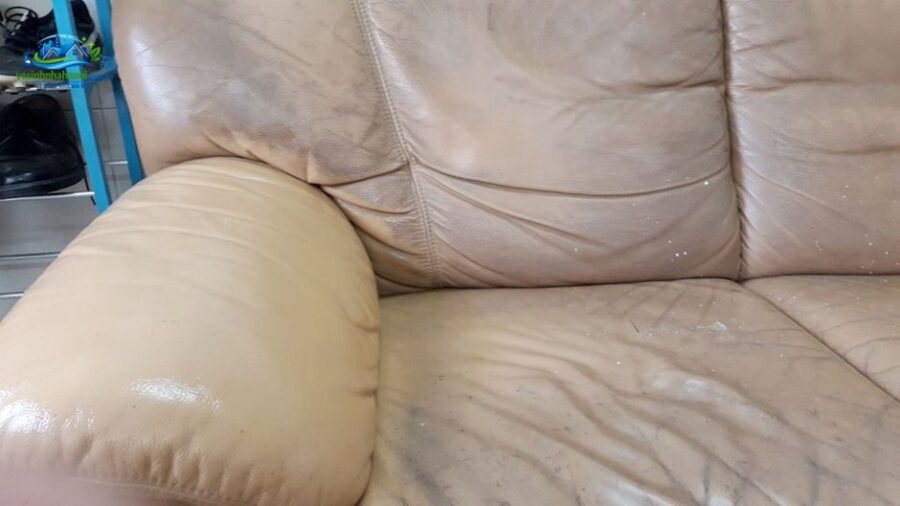 vệ sinh sofa da định kỳ