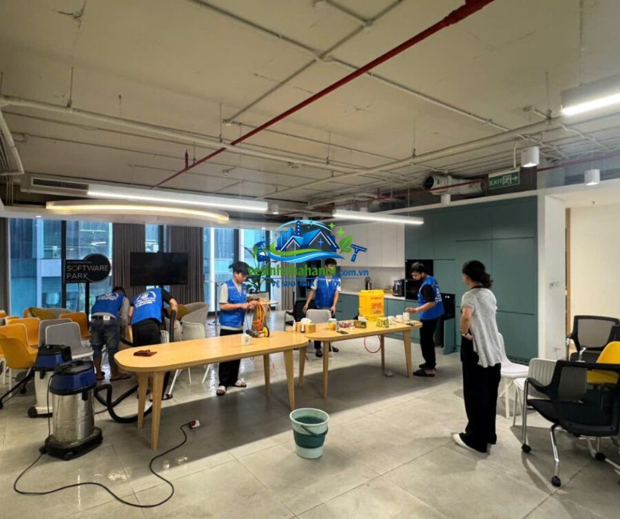 vệ sinh văn phòng