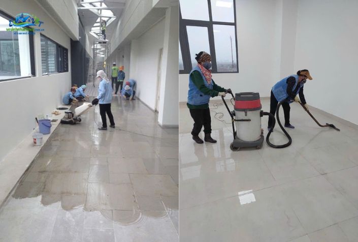 Vì sao nhu cầu vệ sinh công nghiệp Hoàng Mai ngày càng cao?