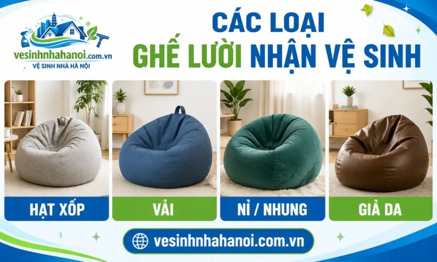 Các loại ghế lười nhận vệ sinh