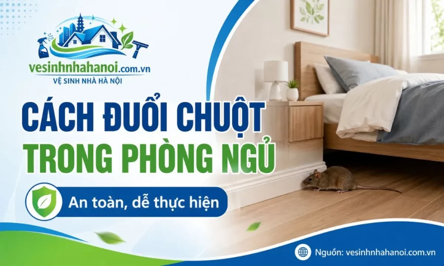 Cách đuổi chuột trong phòng ngủ