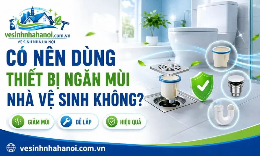 Có nên dùng thiết bị ngăn mùi nhà vệ sinh không