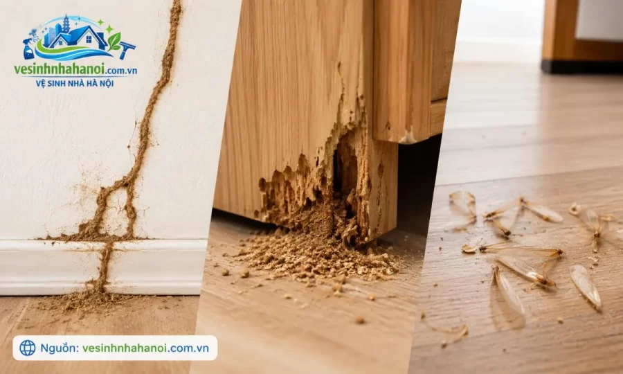 Dấu hiệu nhà có mối cần xử lý sớm