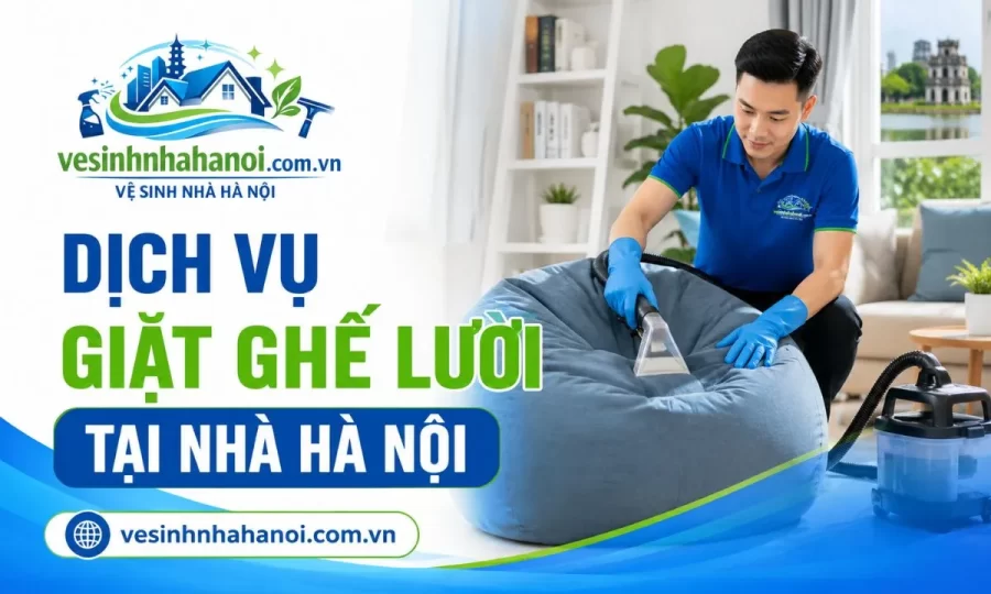 Dịch vụ giặt ghế lười tại nhà Hà Nội
