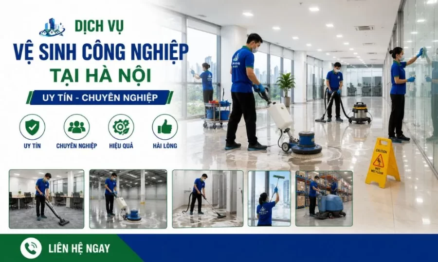dịch vụ vệ sinh công nghiệp Hà Nội