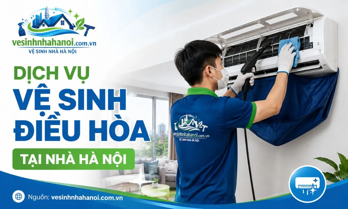 Dịch vụ vệ sinh điều hòa tại nhà Hà Nội