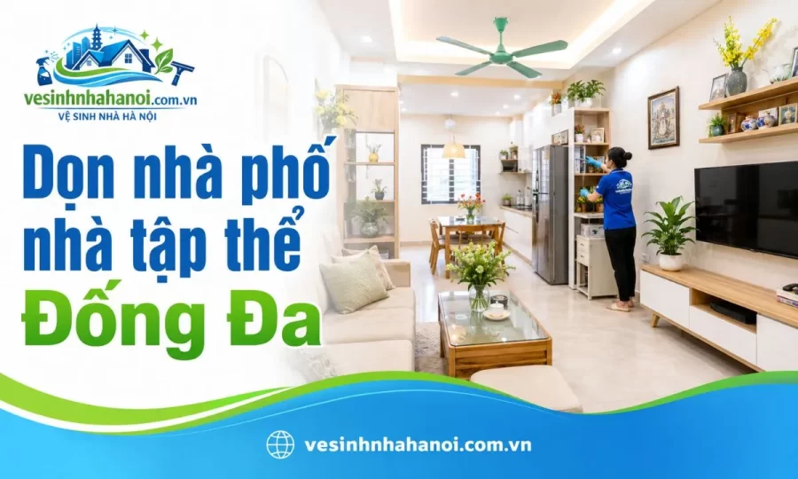 Dọn nhà phố nhà tập thể Đống Đa