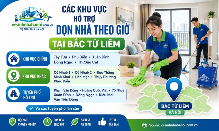 Dọn nhà theo giờ ở Bắc Từ Liêm