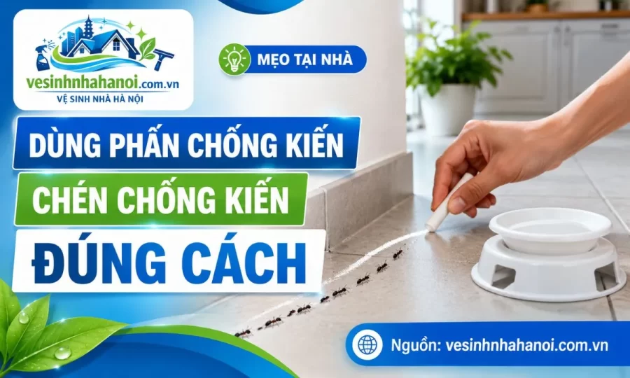 Dùng phấn kiến để đuổi kiến