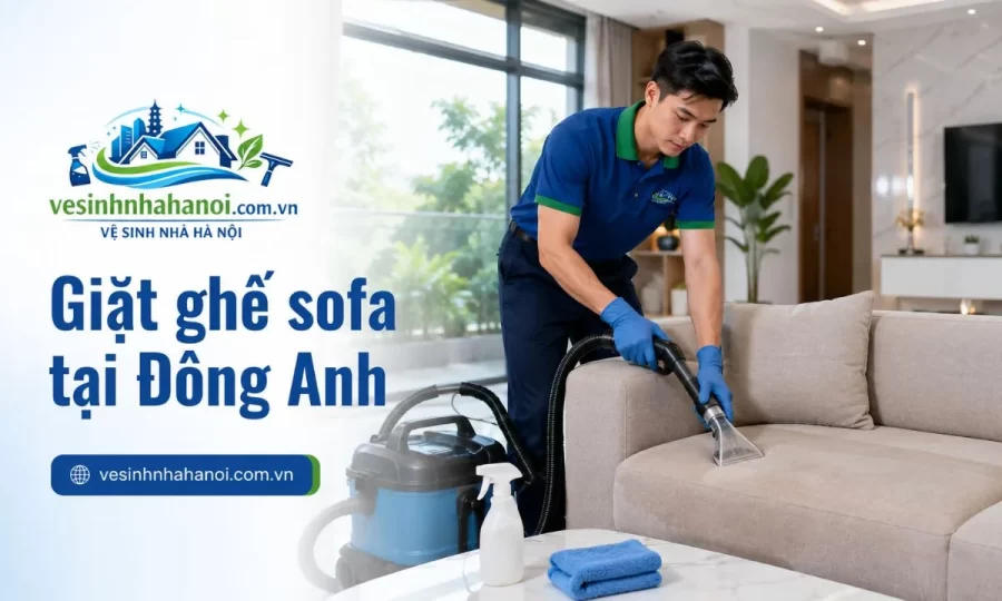 Giặt ghế sofa Đông Anh