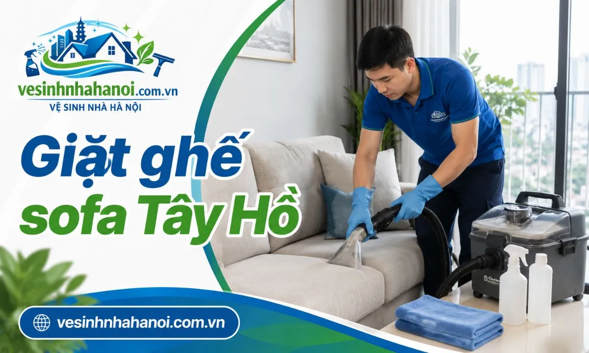 Giặt ghế sofa Tây Hồ