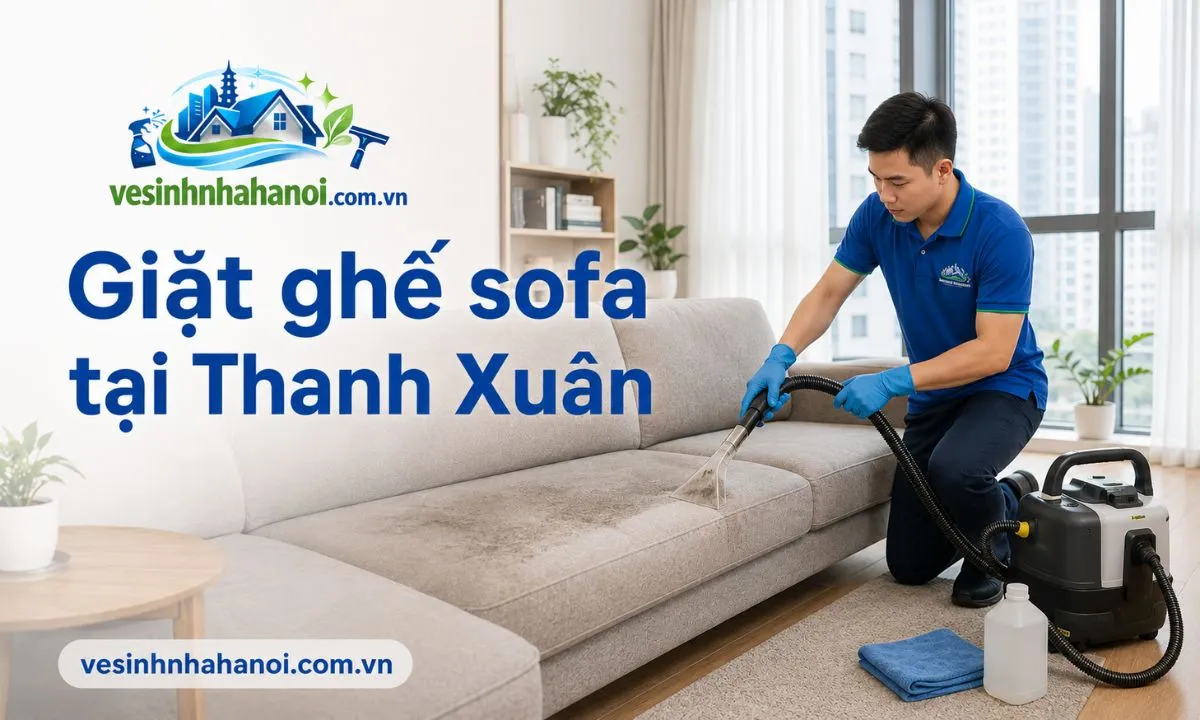 Giặt ghế sofa Thanh Xuân