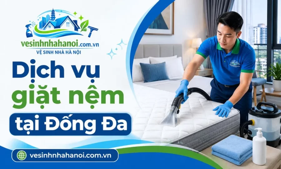 Giặt nệm Đống Đa