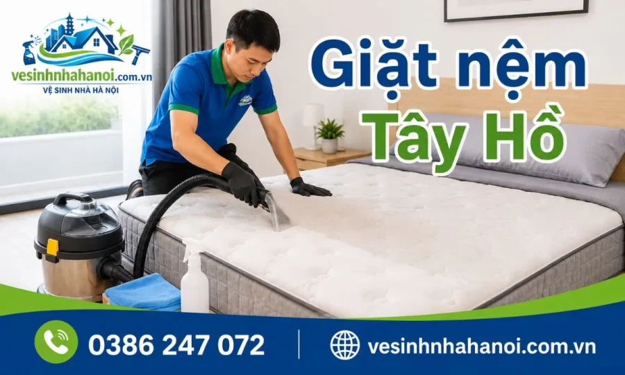 Giặt nệm Tây Hồ