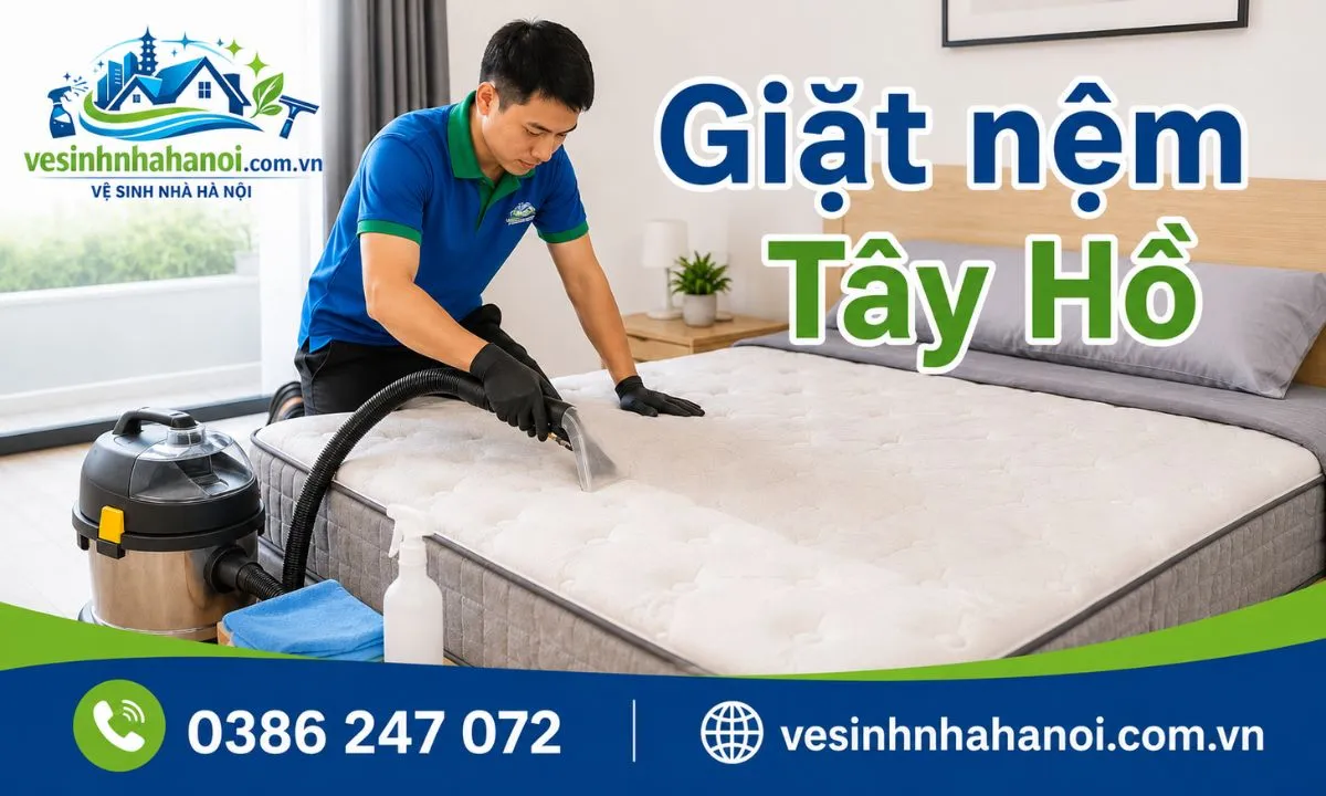 Giặt nệm Tây Hồ