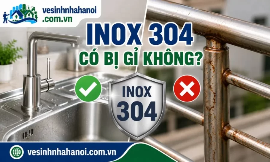 inox 304 có bị rỉ không