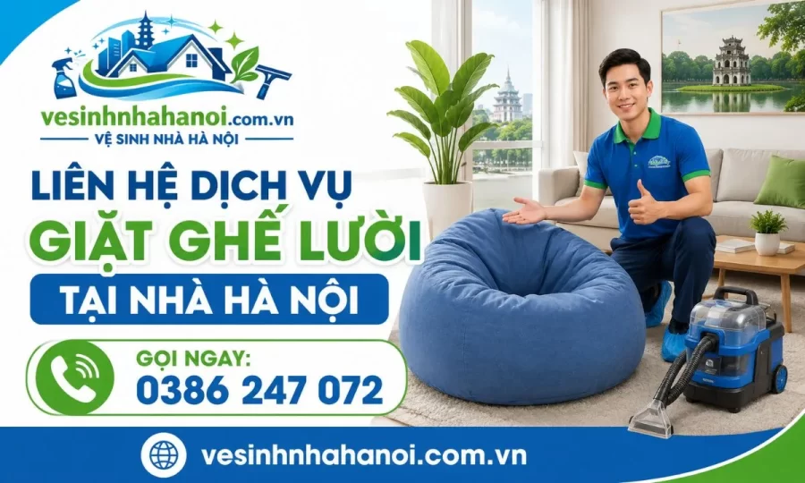 Liên hệ giặt ghế lười