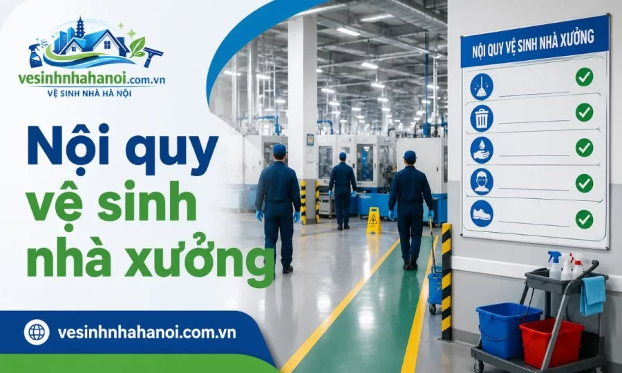Nội quy vệ sinh nhà xưởng