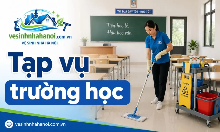 Tạp vụ trường học tại Hà Nội