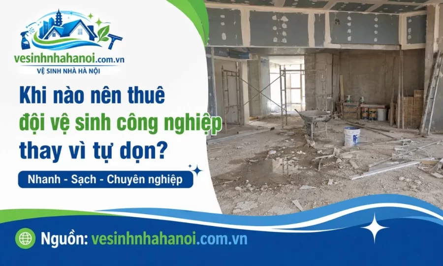 thuê vệ sinh công nghiệp tại Quốc Oai