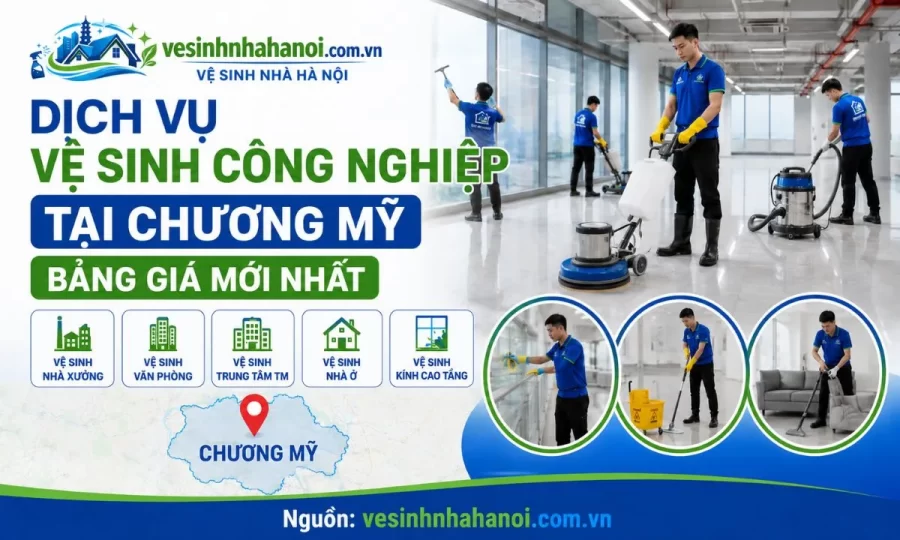 Vệ sinh công nghiệp tại Chương Mỹ