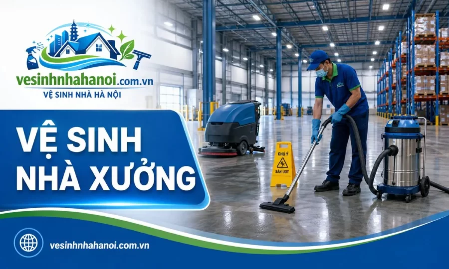 Vệ sinh nhà xưởng Bắc Giang
