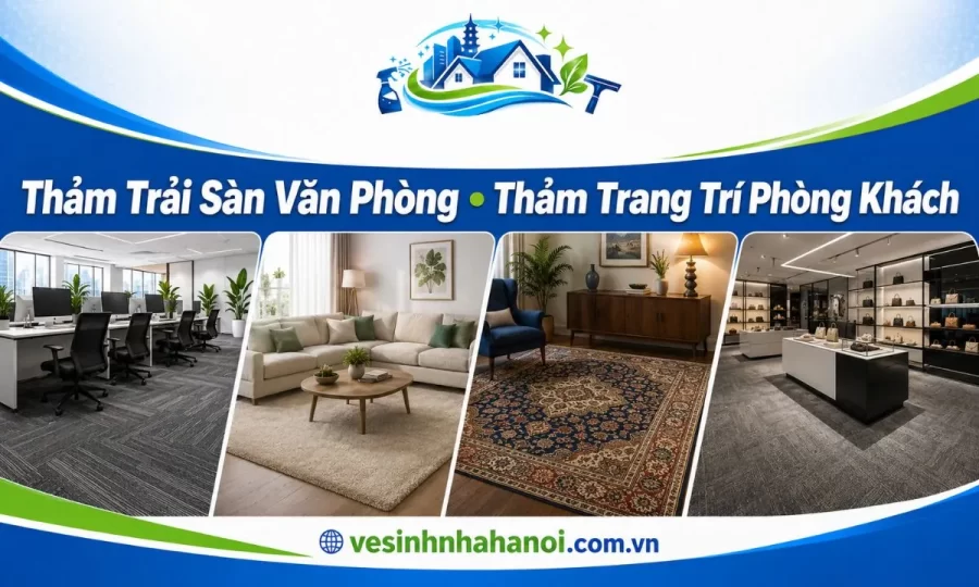 Các loại thảm có thể giặt tại Nam Từ Liêm